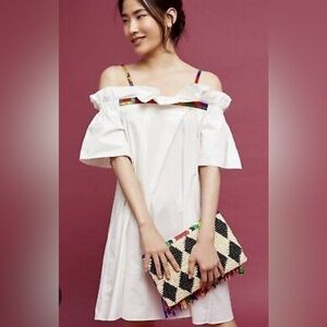 WHIT brand white cotton dress from Anthropologie